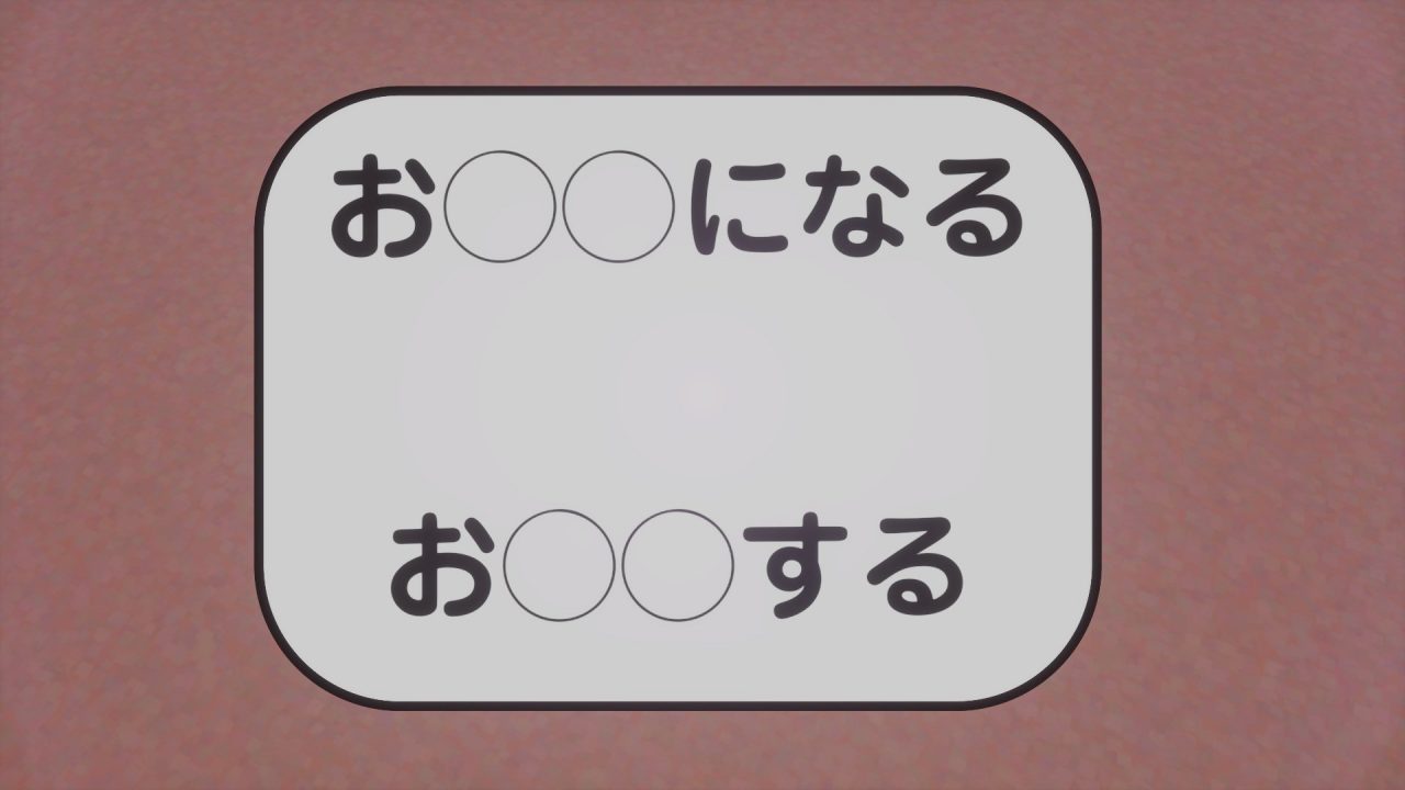 謙譲語と尊敬語